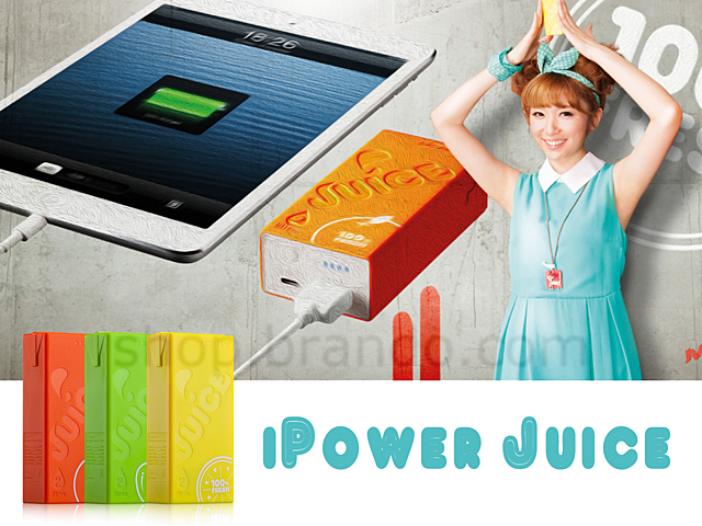 Juice 4 Charges Power Bank Portable Charger for Apple iPhone, Samsung,  Huawei, Microsoft, Oppo, Sony - Black