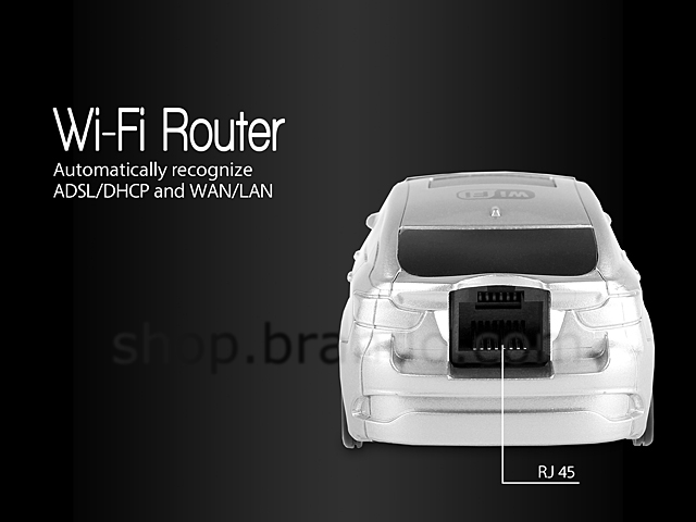 Racing Car 3-in-1 Mobile Wireless Router