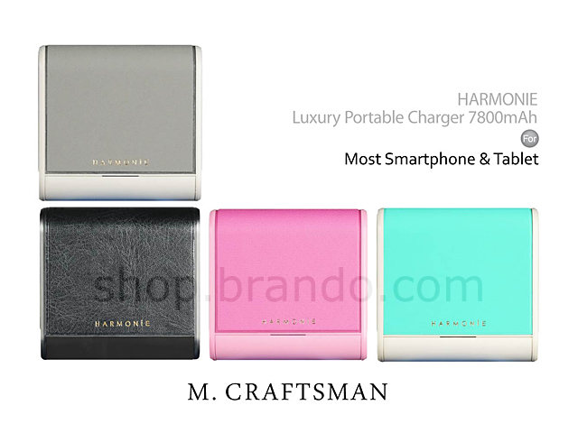 M.Craftsman HARMONIE - Luxury Portable Charger 7800mAh