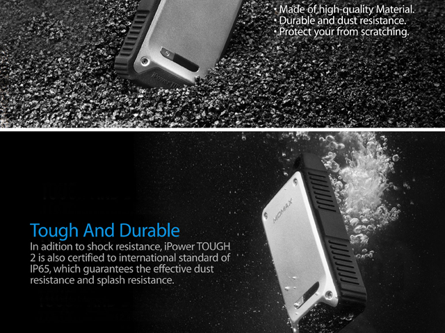 Momax iPower Tough 2 External Battery Pack - 9000mAh
