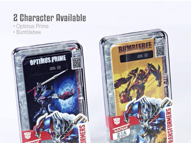 infoThink Transformers Age of Extinction Power Bank - 4200mAh