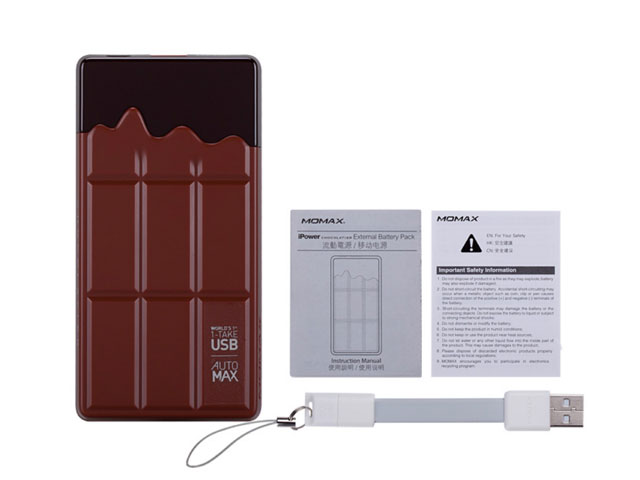 Momax iPower Chocolatier External Battery Pack - 7000mAh