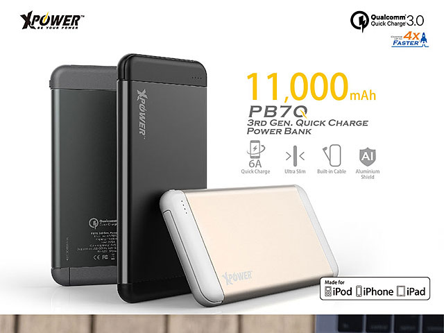 Xpower PB7Q Quick Charge 3.0 Power Bank 11000mAh