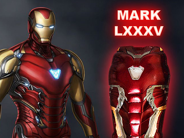 MARVEL Iron Man Mark LXXXV (85) Power Bank 5000mAh (Limited Edition)