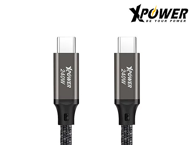 Xpower CC240 240W PD Type-C to Type-C Sync & Charge Cable