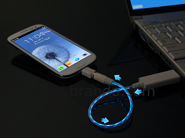 USB Visible Light Multi-Charge Short Cable
