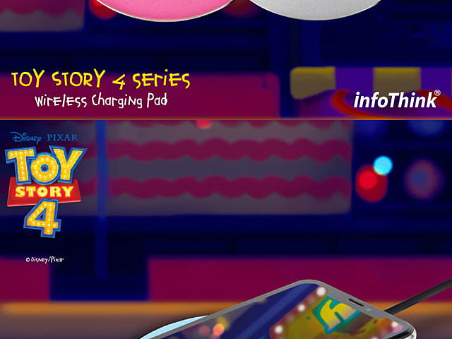infoThink Toy Story 4 Wireless Charging Pad - Bo Beep