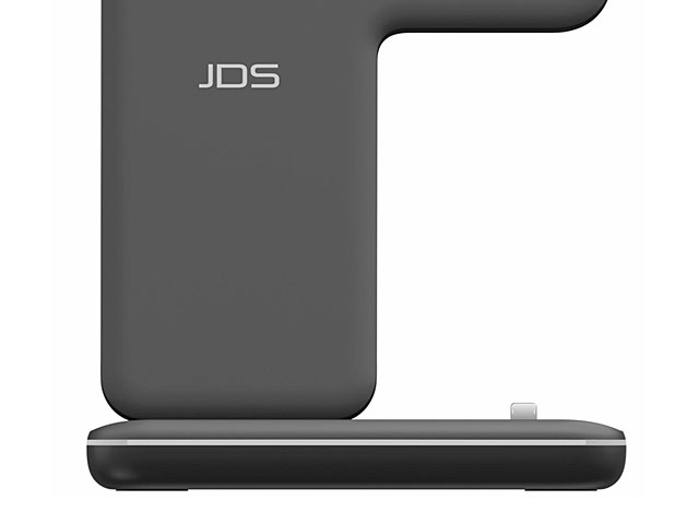 JDS 3-In-1 Fast Wireless Charger Stand