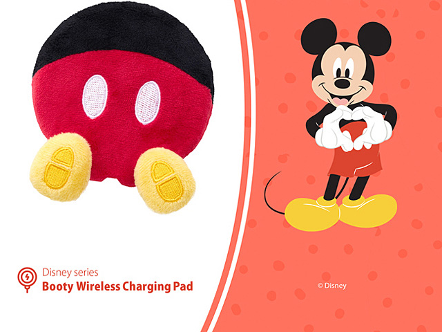 infoThink Disney Series Booty Wireless Charging Pad - Mickey Mouse