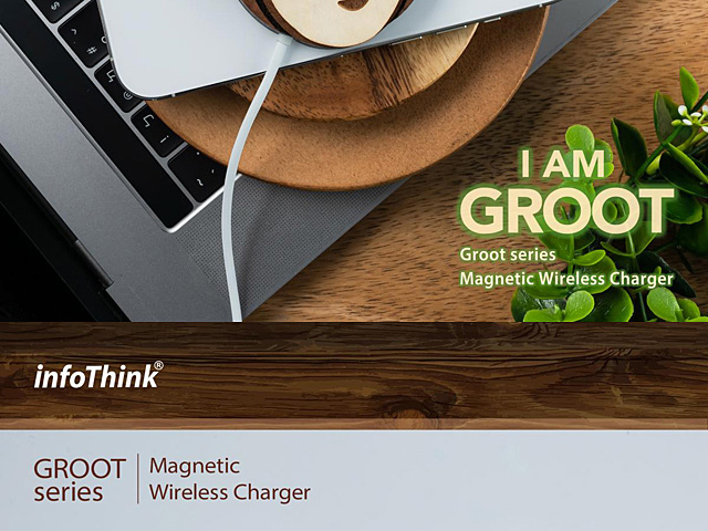 infoThink Groot Magnetic Wireless Charger