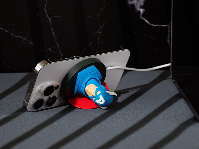 infoThink Captain America Magnetic Wireless Charger