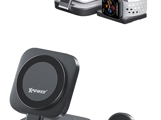 XPower WLS20 3-in-1 20.5W MagSafe Wireless Charger